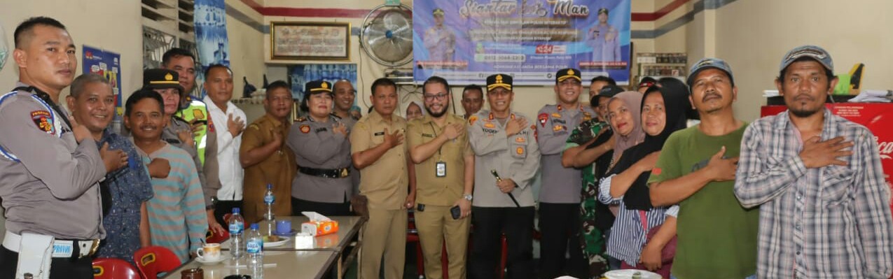 Kapolres Kembali Curhat Kamtibmas Melalui Kopi Siantar Man