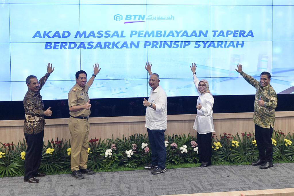 2300 Unit Rumah Siap Akad Kredit Hasil Kolaborasi BTN Syariah Dan BP Tapera