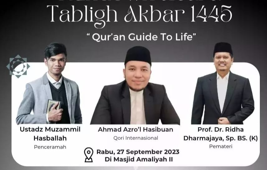 Besok, Tabliq Akbar Di Masjid Amaliyah 2 Mabar Hilir