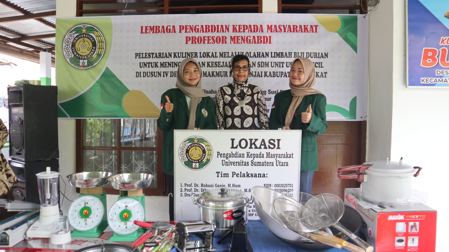 Tim Profesor Mengabdi USU Tingkatkan Kesejahteraan Dan SDM Pelaku Usaha Kecil