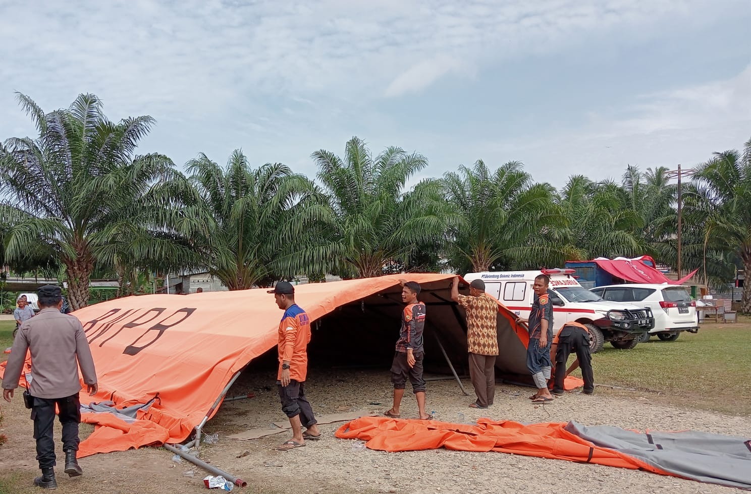 Medco Klaim Udara Normal, Ratusan Pengungsi Kembali Ke Rumah
