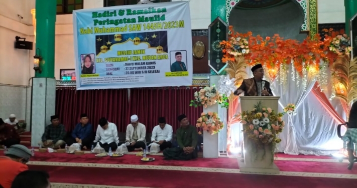 BKM Masjid Jamik Peringati Maulid Nabi Muhammad SAW
