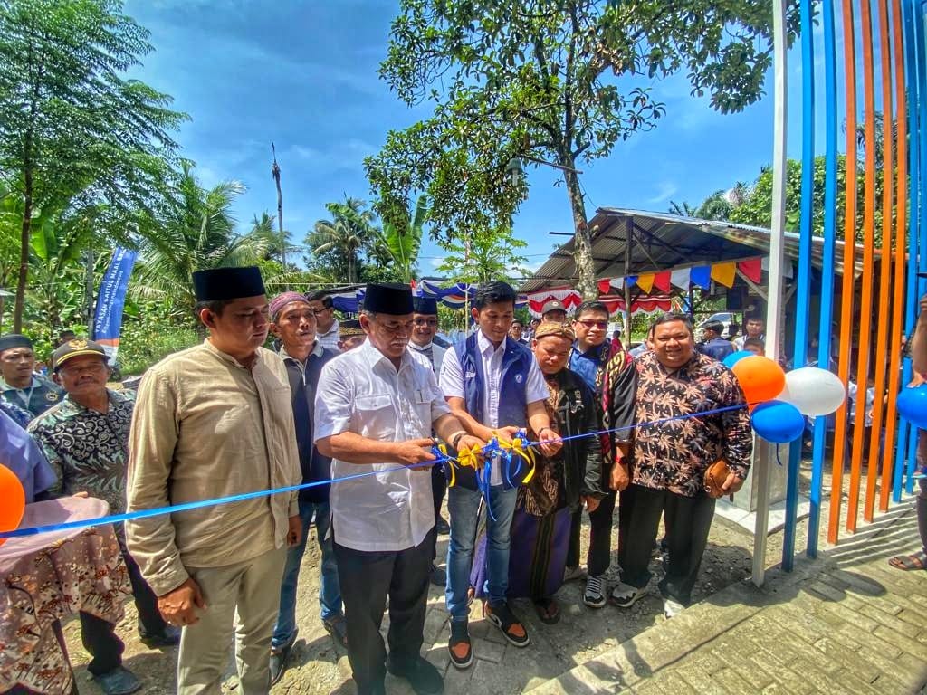 Wabup Deli Serdang Resmikan Balai Rakyat dan Khitan Massal YBM BRILiaN di Kec. Sunggal