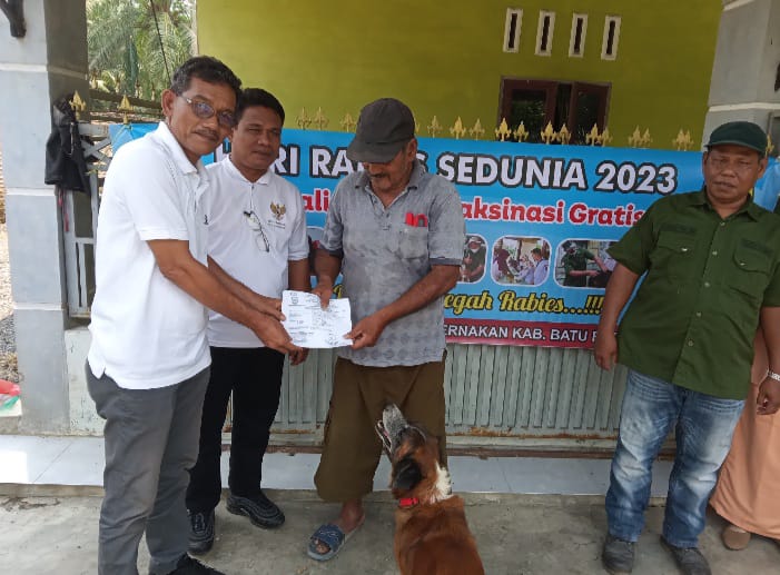 Antisipasi Rabies, Disnak Batubara Vaksinasi Binatang Peliharaan