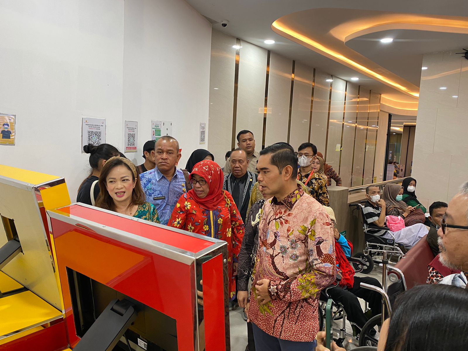 Launching Loket Pelayanan Informasi dan Portal QR