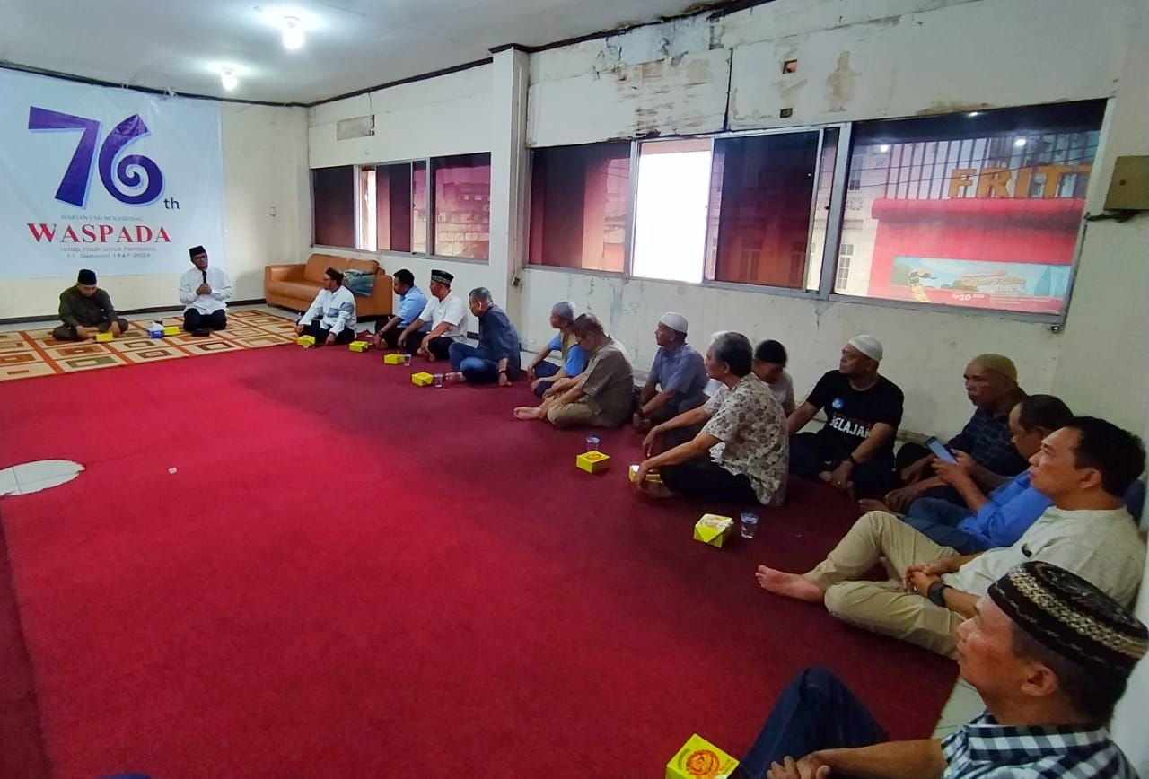 Keluarga Besar Harian Waspada Peringati Maulid Nabi Muhammad SAW