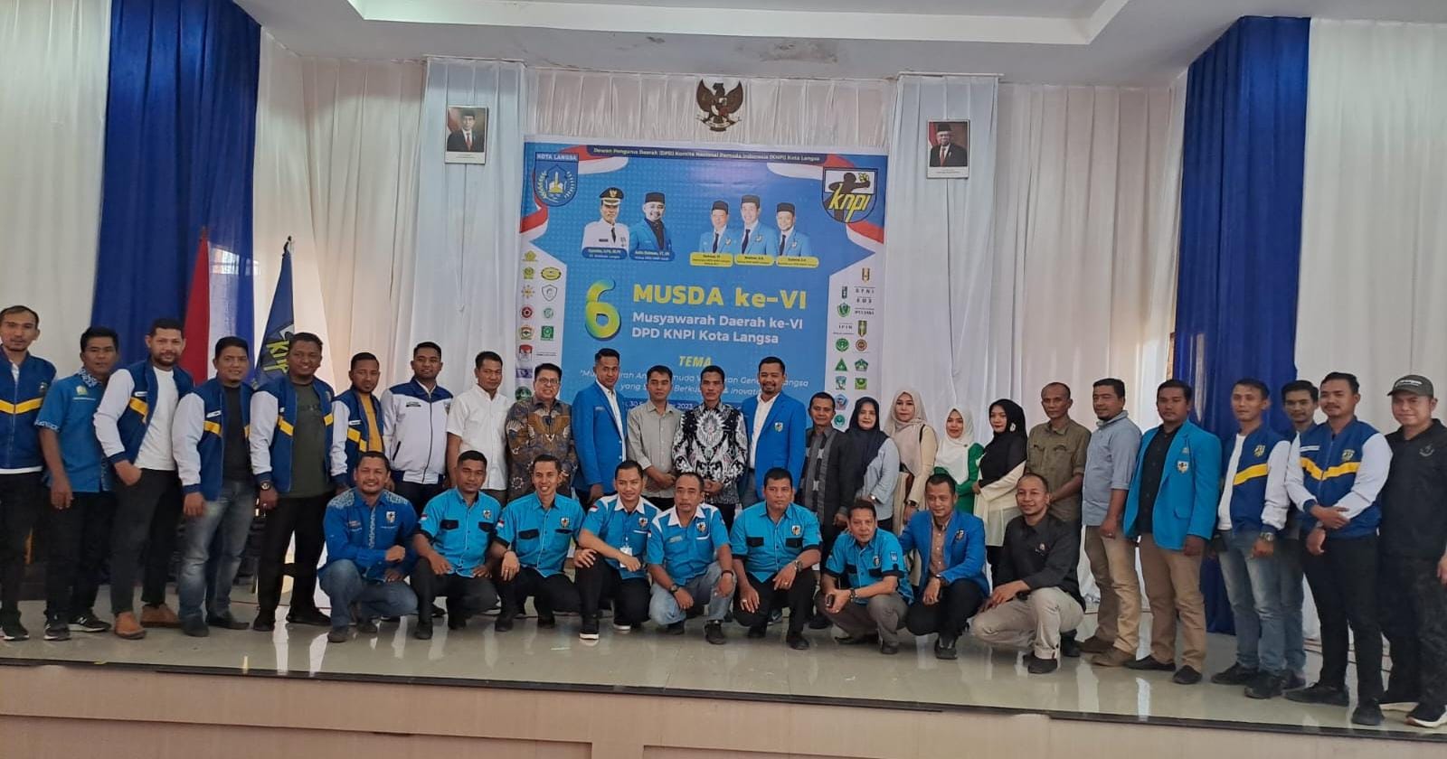 Pj Wali Kota Langsa Buka Musda VI KNPI