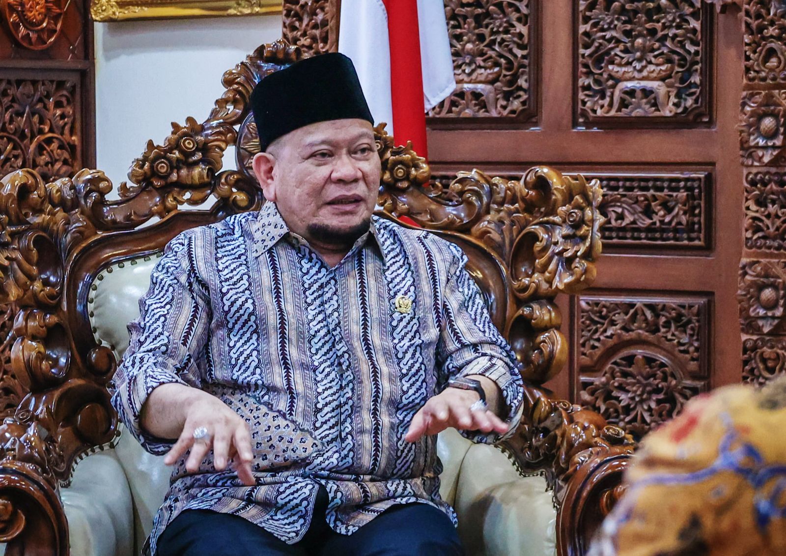 LaNyalla Bersyukur Kepercayaan Publik Terhadap DPD Di Atas KPK Dan DPR