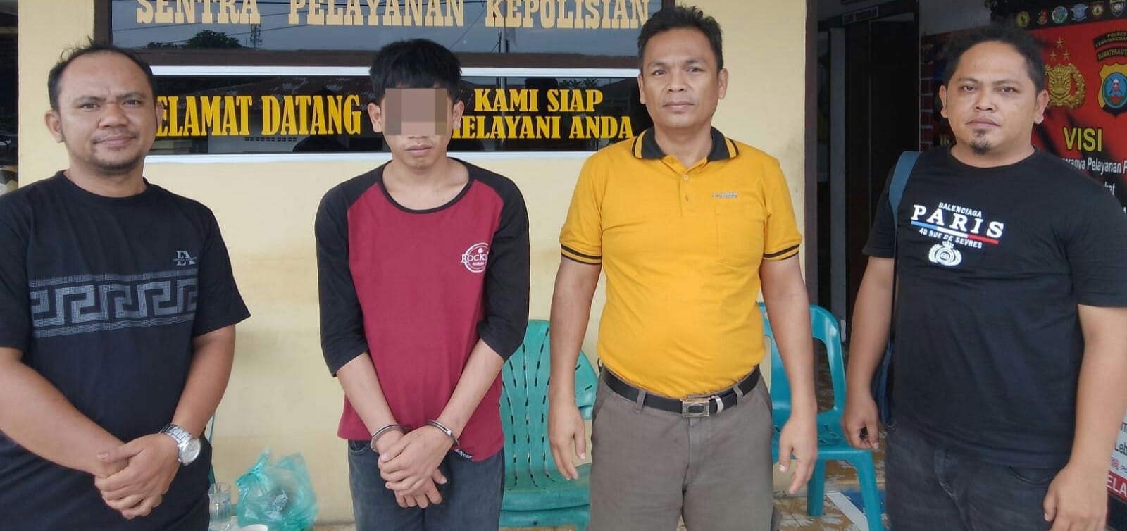 Polres P. Siantar Ringkus Pelaku Pencurian Di Medan
