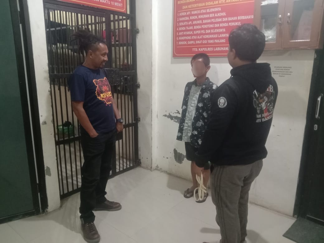 Polsek Simpang Empat Amankan Tersangka Curanmor