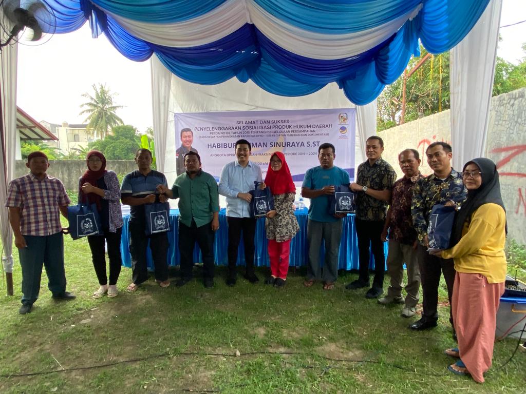 Habiburrahman Sinuraya Ingatkan Warga Ada Denda Buang Sampah Sembarangan