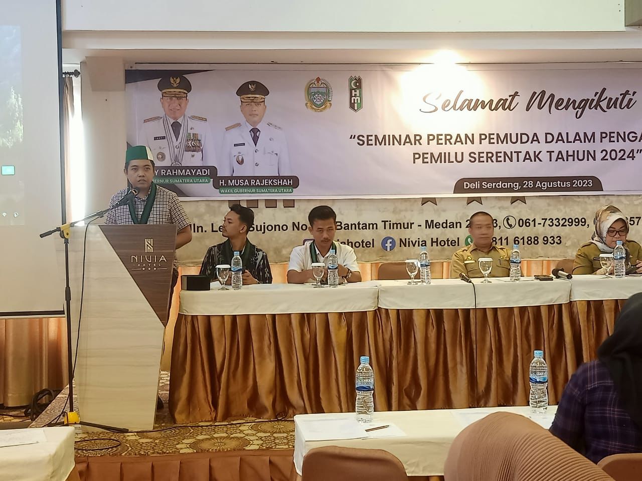 Pemuda Berperan Penting Dalam Pengamanan Pemilu Serentak 2024