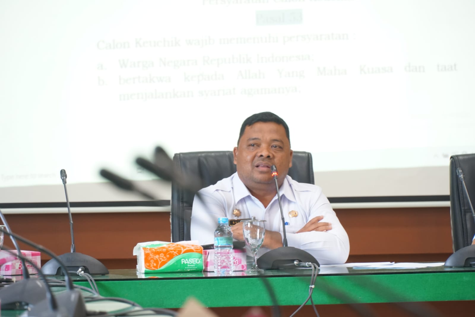 Sekdakab Aceh Besar Minta Camat Pantau Kesiapan Pilchiksungtak 2023