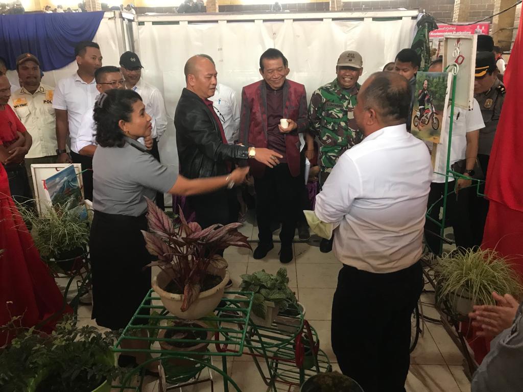 Rutan Tarutung Buat Stand Pameran Dalam Rangka Hari Jadi Ke-78 Taput