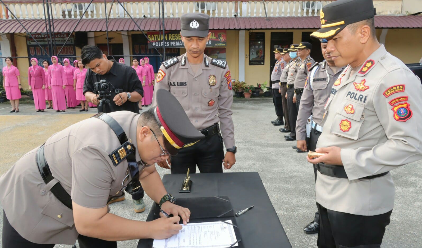 Kasat Intelkam Polres P. Siantar Pindah Tugas