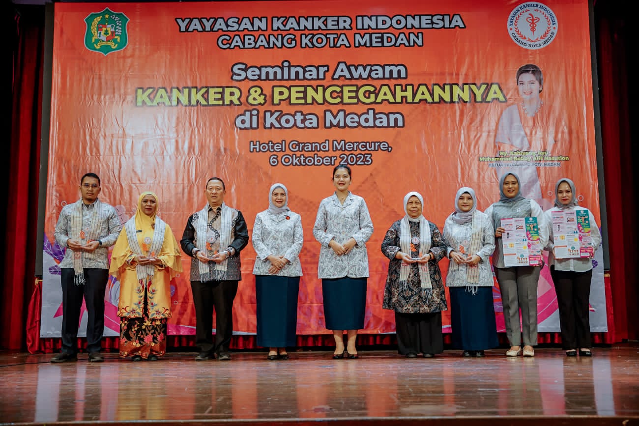 Dapat Serang Siapa Saja Tanpa Pandang Umur, Ketua YKI Medan Edukasi Masyarakat Cegah kanker