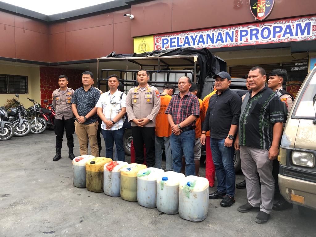 5 Tersangka Penyelewengan BBM Bersubsidi Diringkus