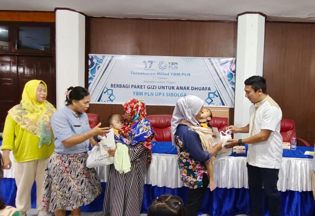 YBM PLN Salurkan Bantuan Untuk Pencegahan Stunting