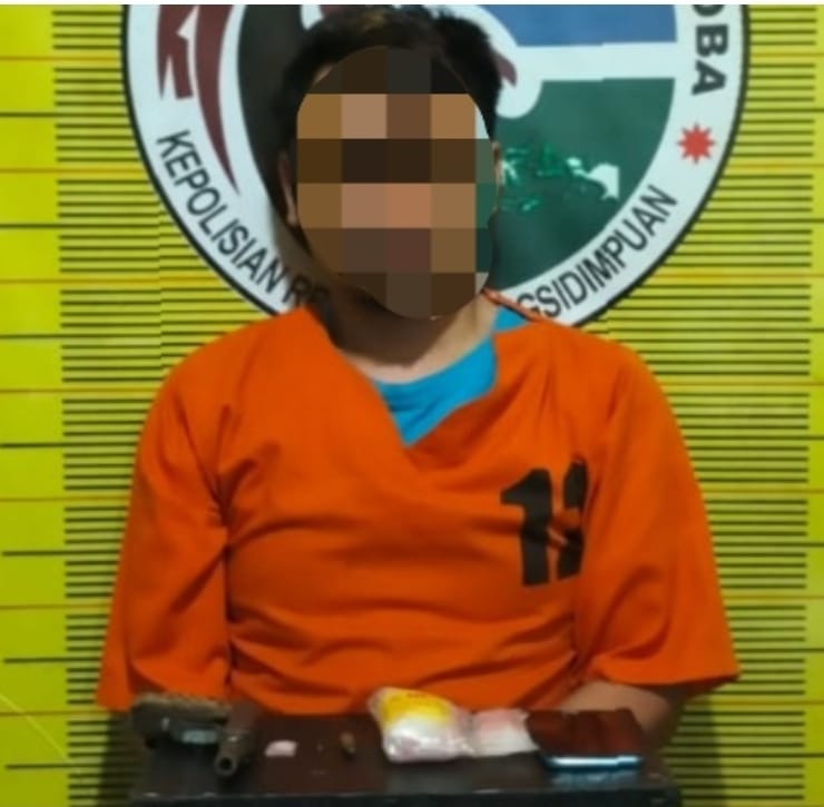 Warga Tapsel Ditangkap Di Sidimpuan, Punya Sabu Dan Pistol Rakitan