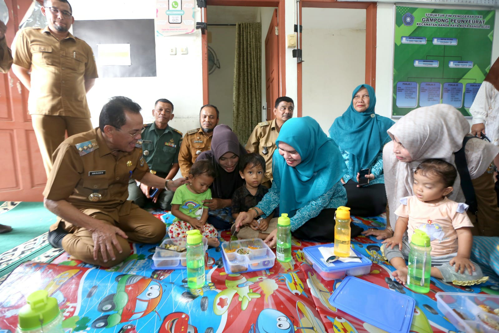Pj Wali Kota Banda Aceh Gencar Pantau Rumoh Gizi
