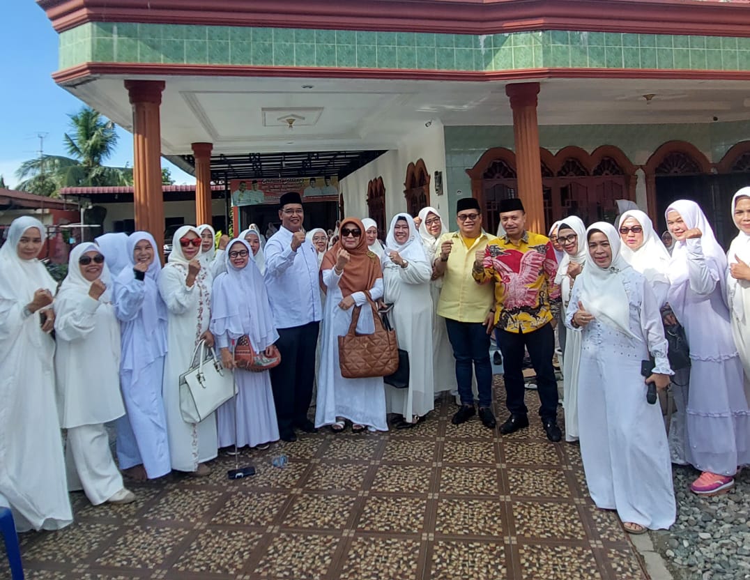 Majelis Taklim Gebu Minang Sumut Gelar Pengajian, Dasril : Ayo Dukung Orang Kita Duduk ke Legeslatif