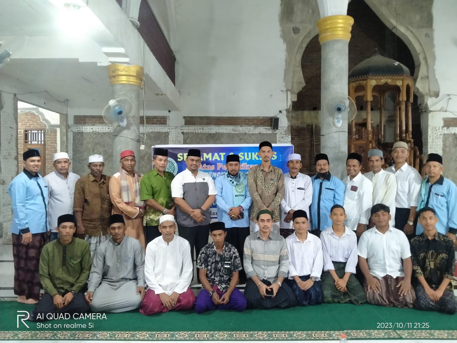 BKPRMI Nurussalam Dilantik, Ini Pesan Camat