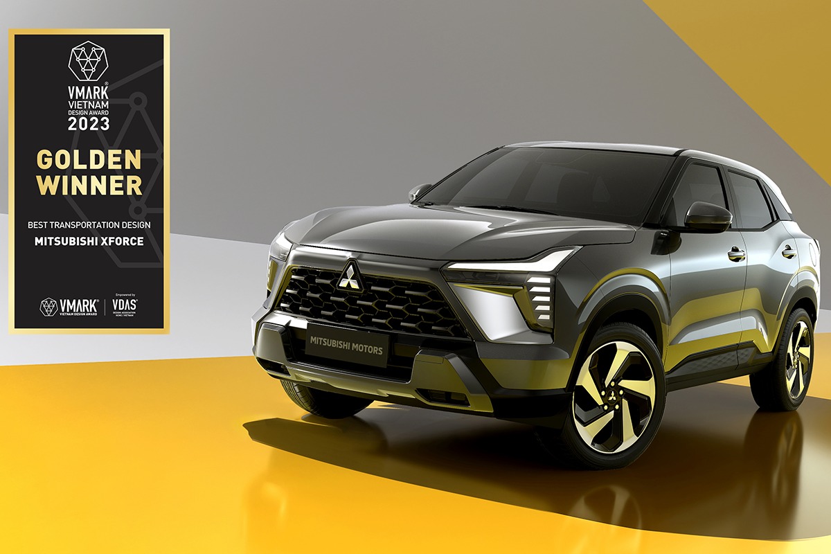 Mitsubishi Xforce Memenangkan Penghargaan VMARK Vietnam Design Award 2023