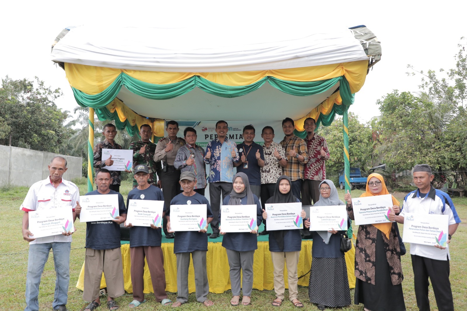 PLN UID Sumut Dan Pemkab Deliserdang Resmikan Desa Berdaya PLN