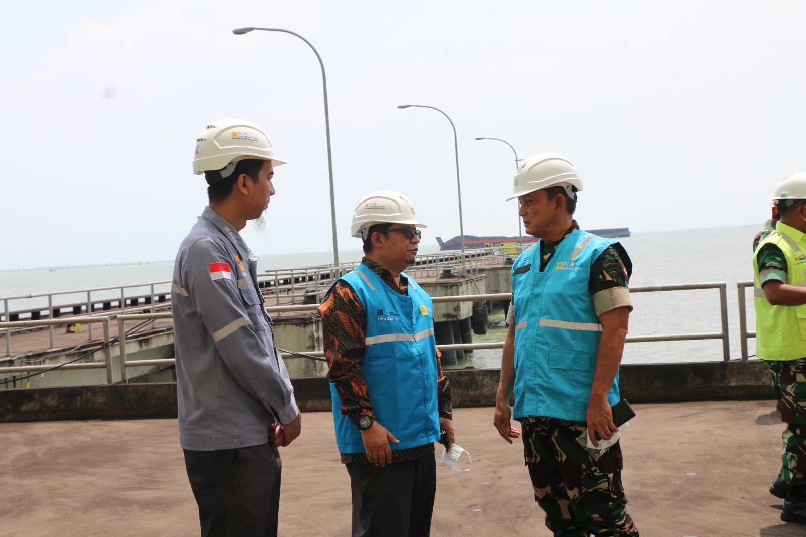Dukung Ketenagalistrikan Di Sumut, Kasdam I/BB Kunker Ke PLN Indonesia Power