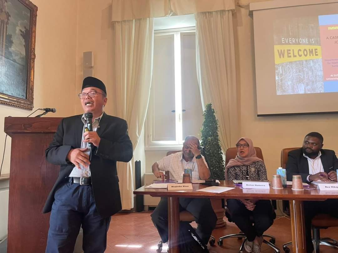 Warjio, PhD Ilmuwan Indonesia Terpilih Ke Italia Bicara Politik Foreign Policy