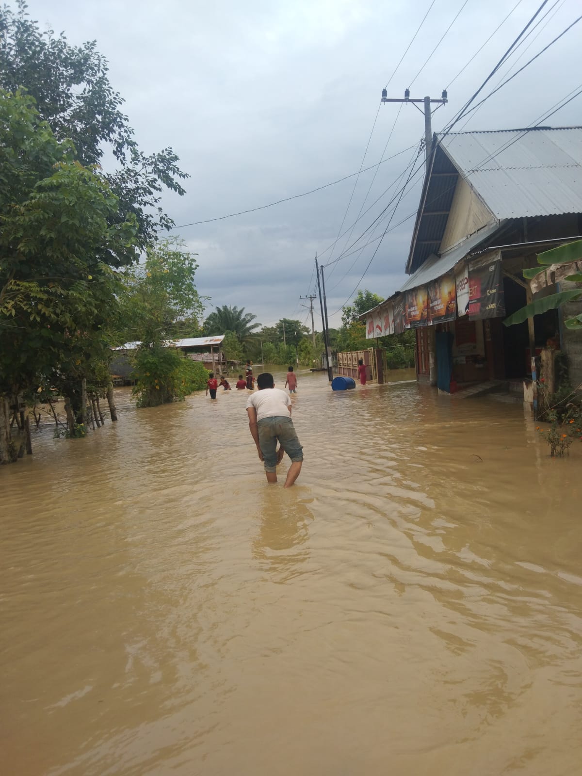 9 Kecamatan Di Nagan Raya Dan Aceh Barat Terendam Banjir