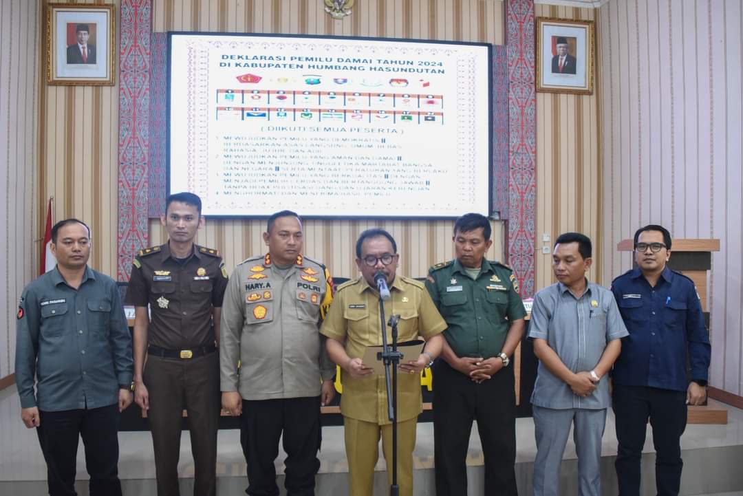 Humbahas Deklarasi Pemilu Damai 2024