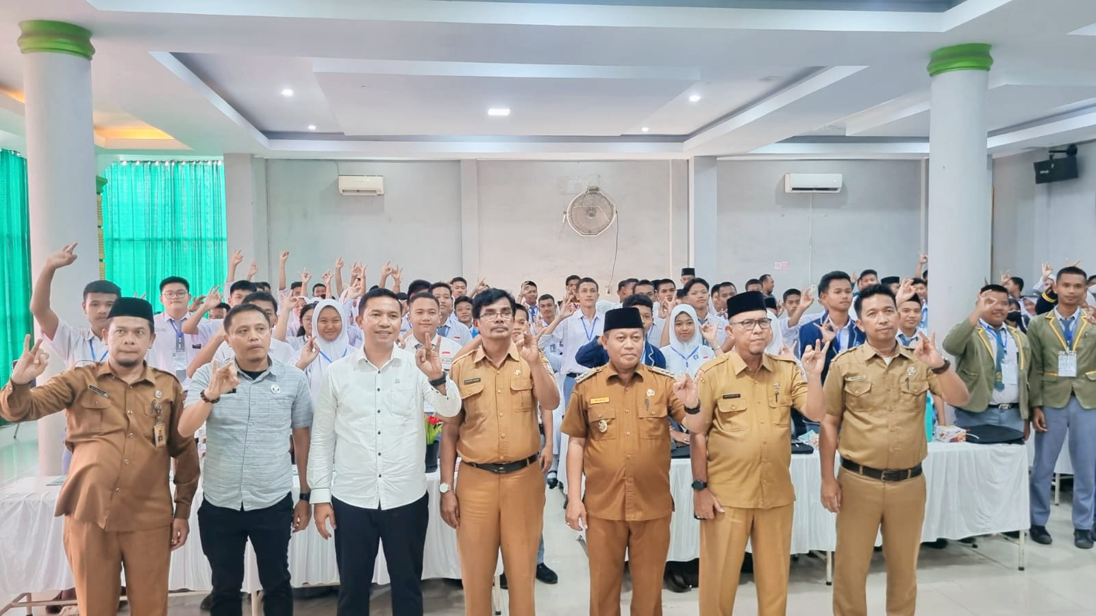 Pelajar SMA Di Tanjungbalai Komitmen Cegah Narkoba Dan Miras