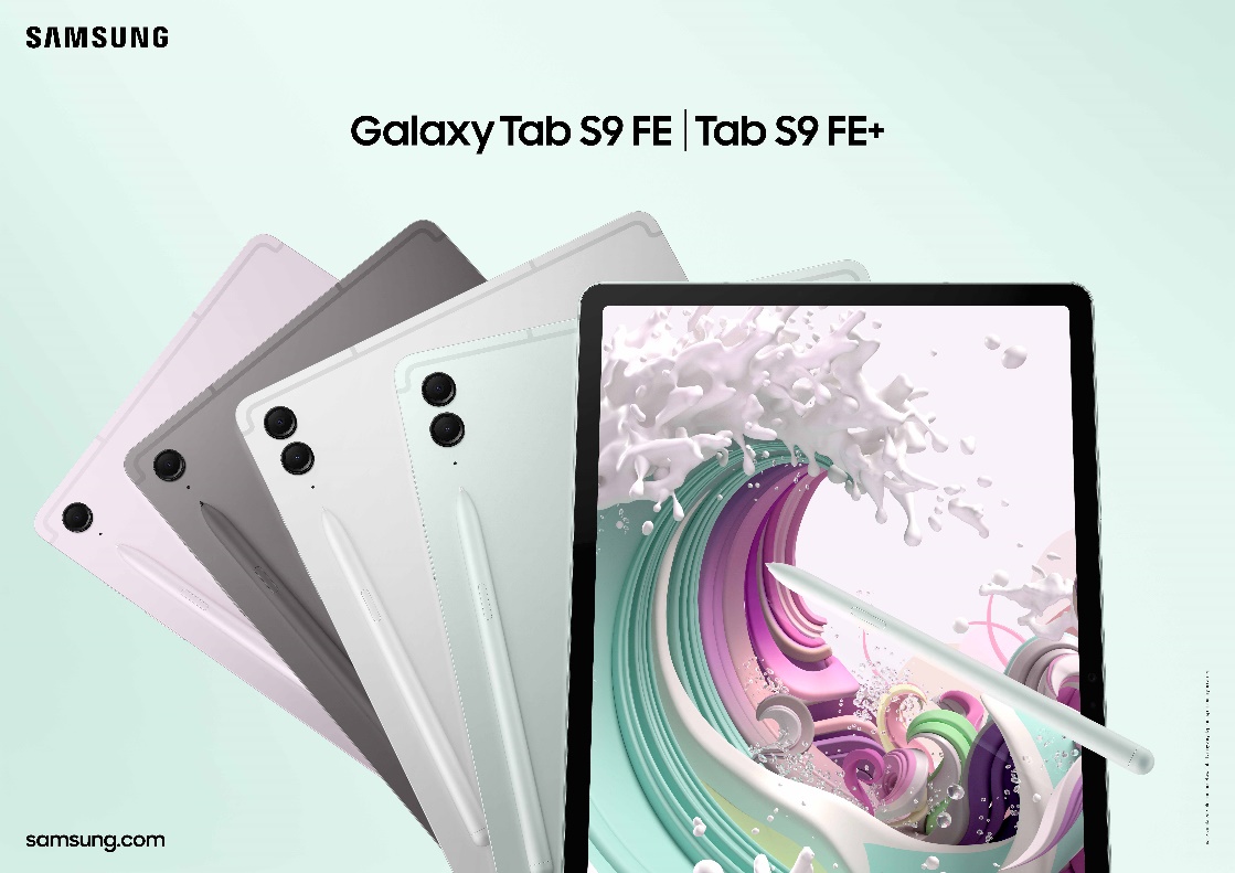 Ini Saatnya Punya Tablet Flagship Serbaguna yangTerjangkau: Galaxy Tab S9 FE!