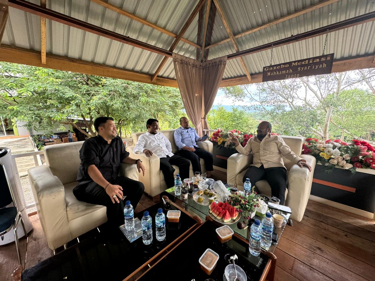 Ketua DPRK Aceh Besar Kunjungi Mahkamah Syar’iyah Jantho