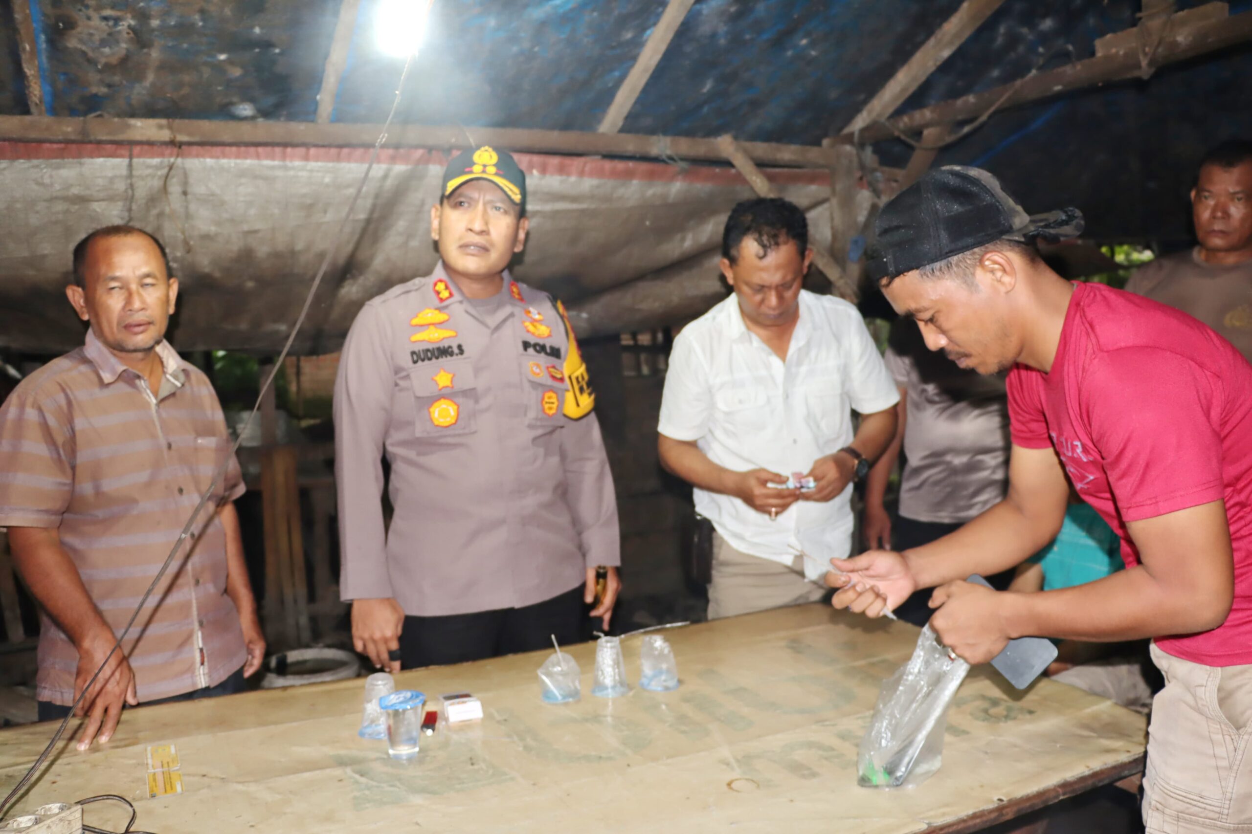 Lopo Jobar Huta Koje Digerebek, Polisi Amankan 1 Orang