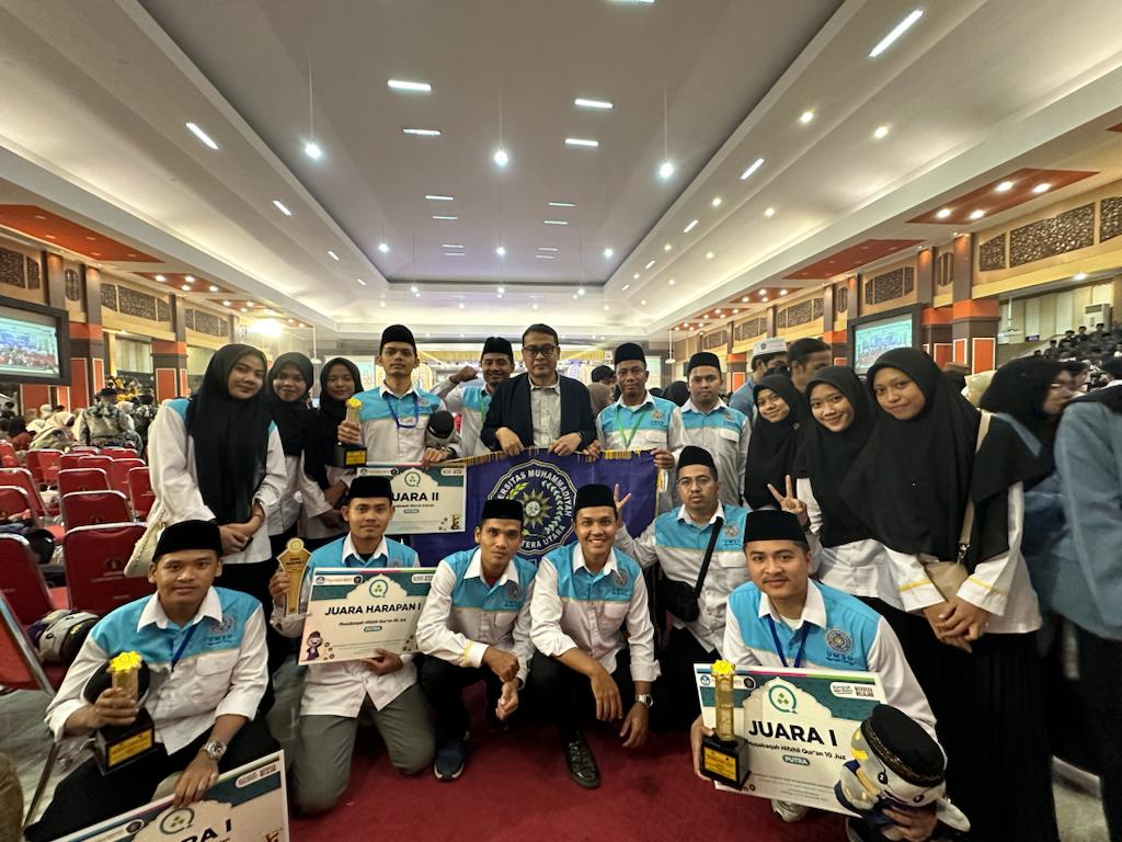 UMSU Raih 2 Emas, 1 Perak MTQ Mahasiswa Nasional