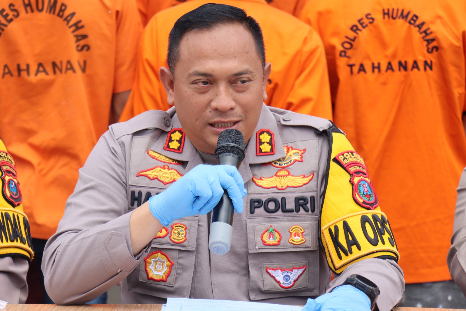 Polres Humbahas Ungkap 18 Kasus Pidana