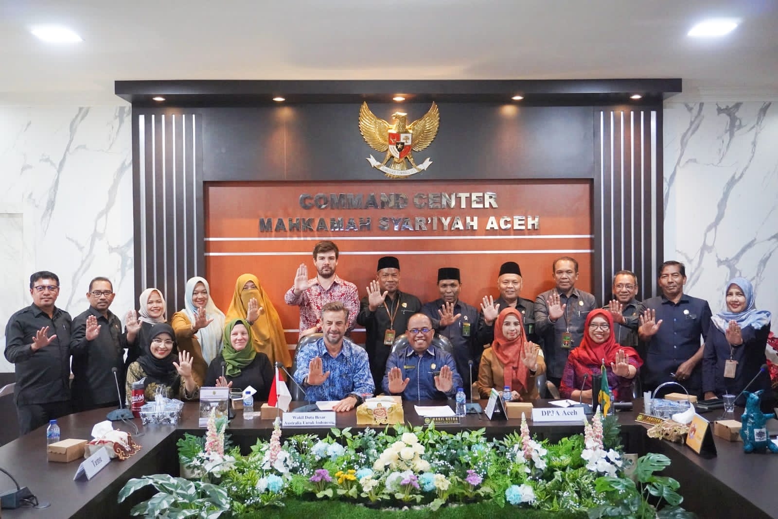 Wakil Duta Besar Australia Kunjungi Mahkamah Syar’iyah Aceh
