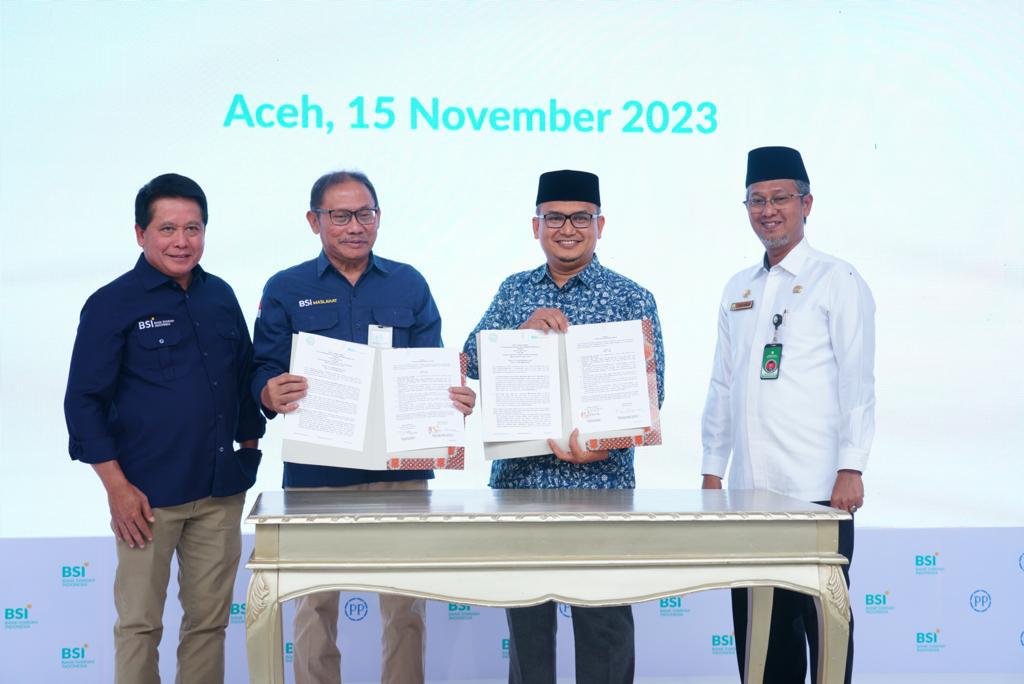 BSI Dan BMA Tandatangani Nota Kesepahaman Penyetoran Zakat Karyawan
