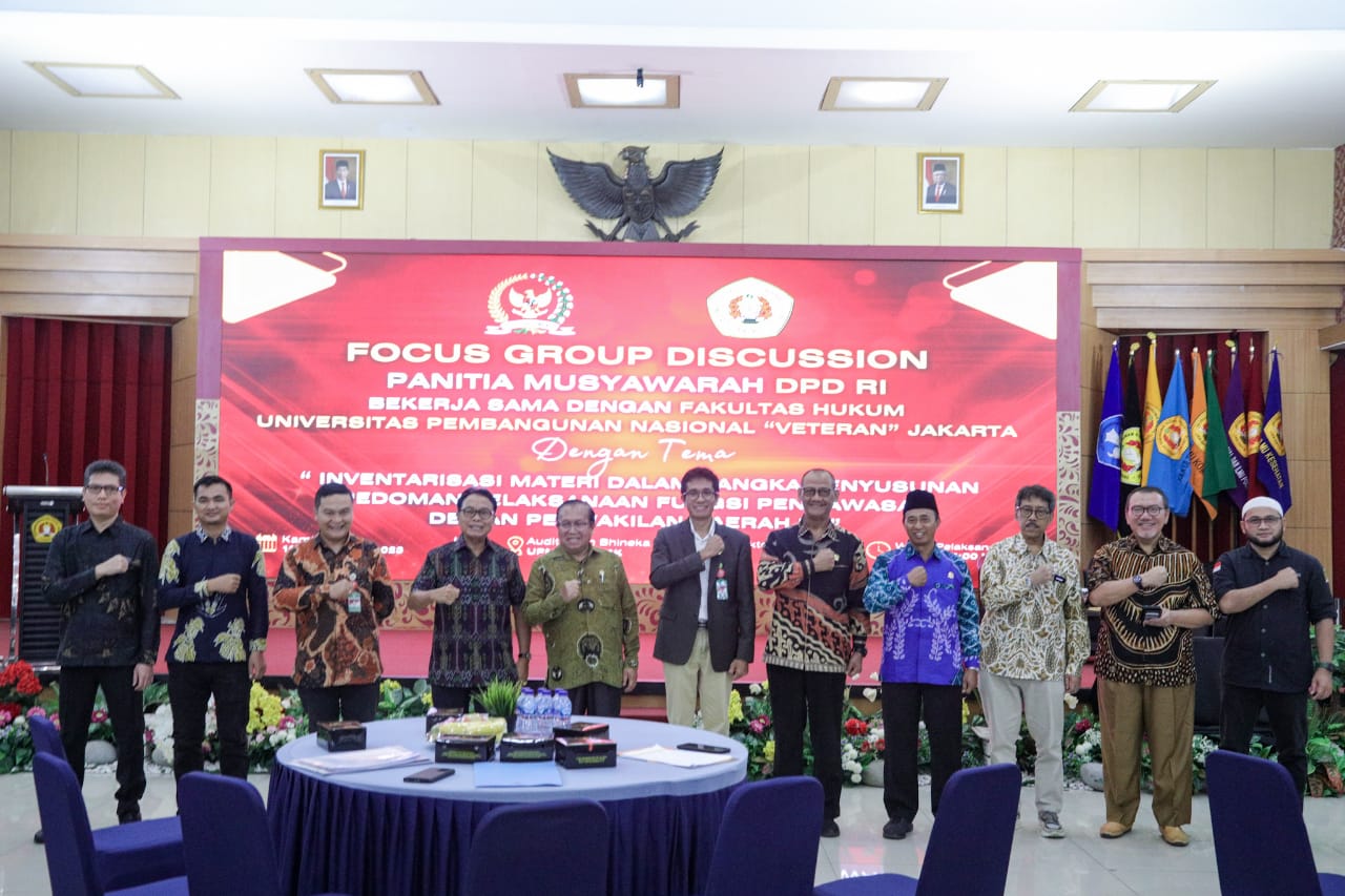 Perkuat Fungsi Pengawasan, Panmus DPD RI Tinjau Kembali Tatib