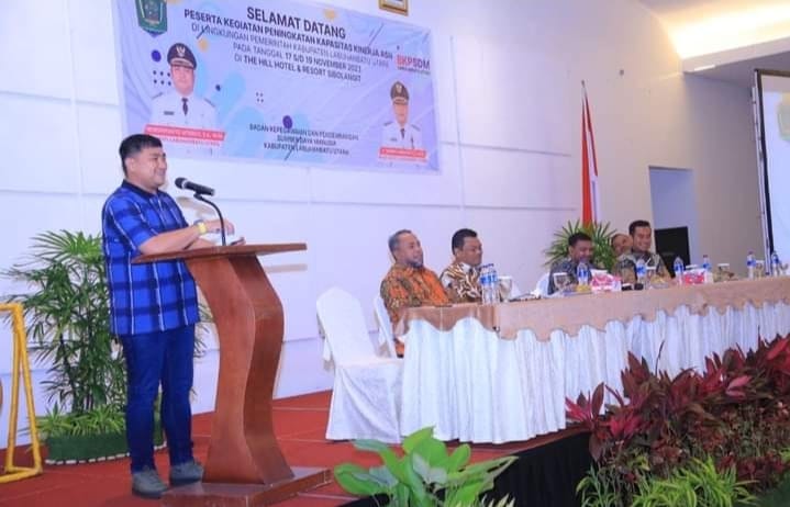 Bupati Buka Acara Peningkatan Kinerja ASN Di Sibolangit