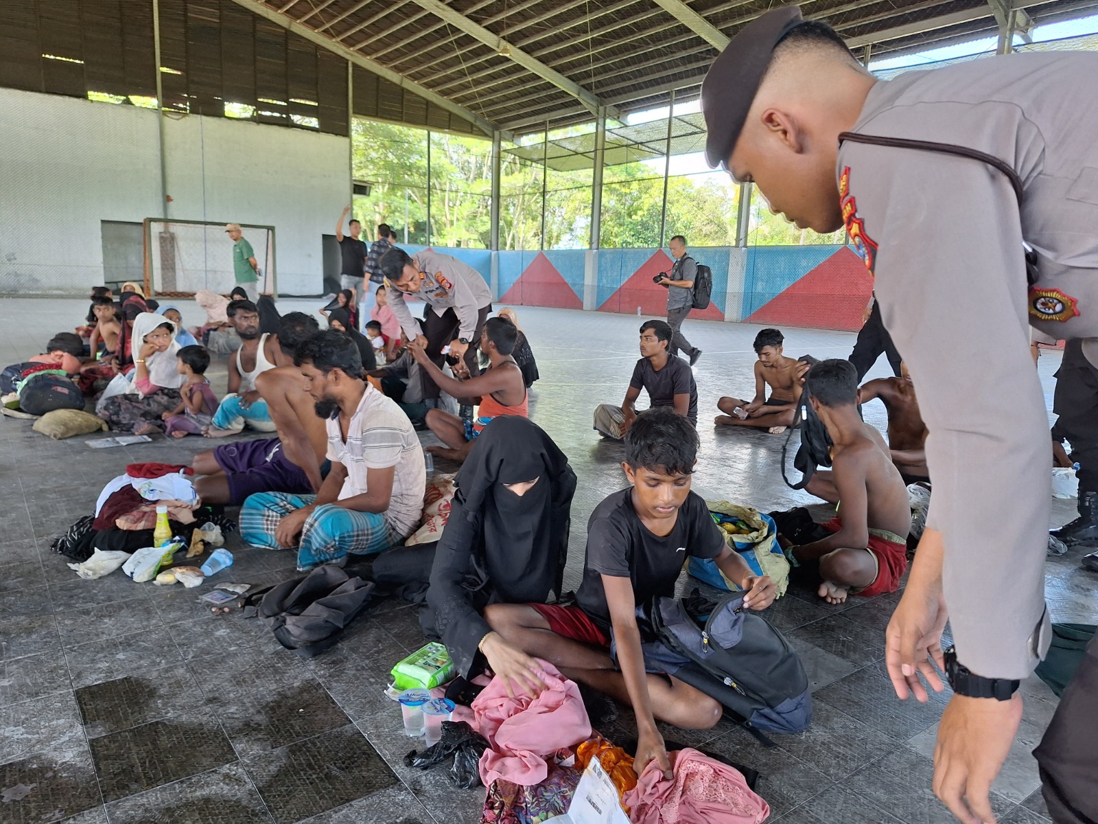 Puluhan Rohingya Ditampung Di Aceh Timur