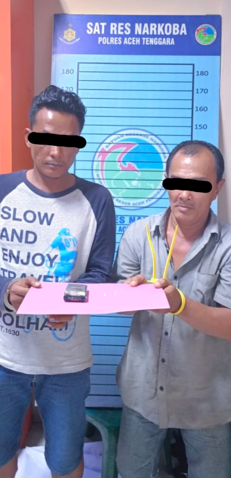 Polres Agara Amankan Dua Tersangka Pemilik Sabu