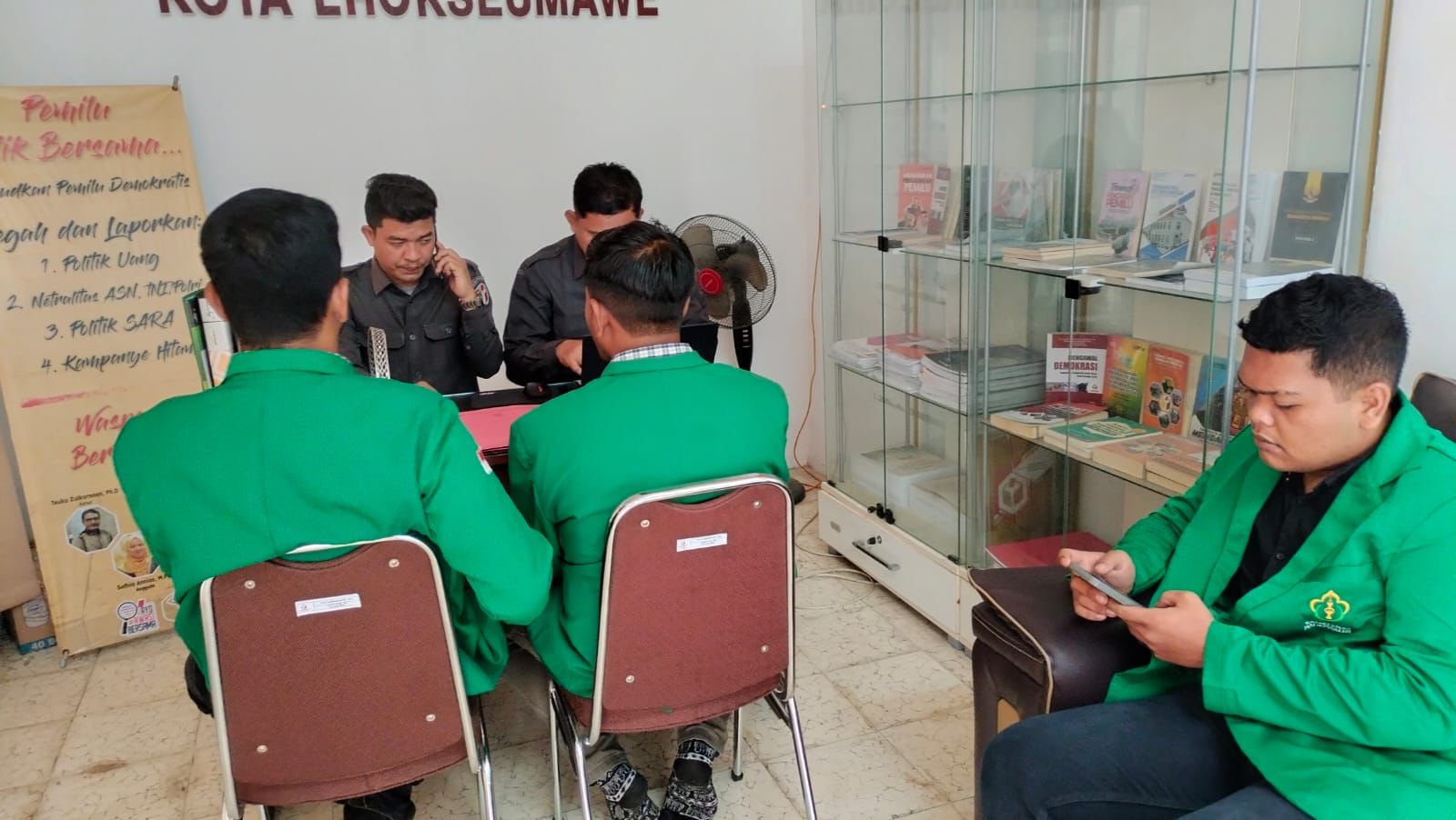 DPM Unimal Laporkan Pemko Lhokseumawe Ke Panwaslu