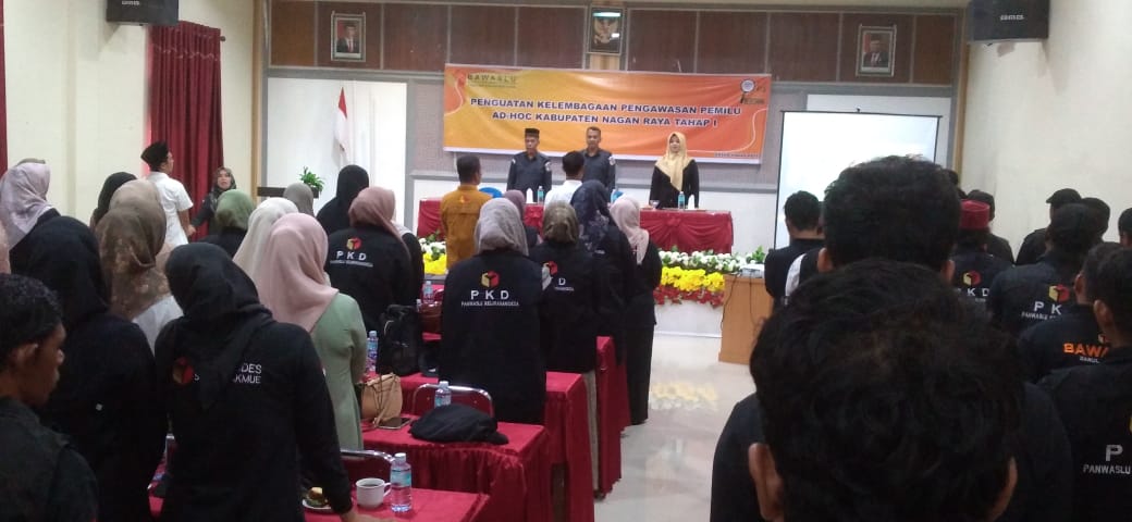 Panwas Dan PKD Ikut Penguatan Kelembagaan Pengawasan Pemilu AD-Hoc