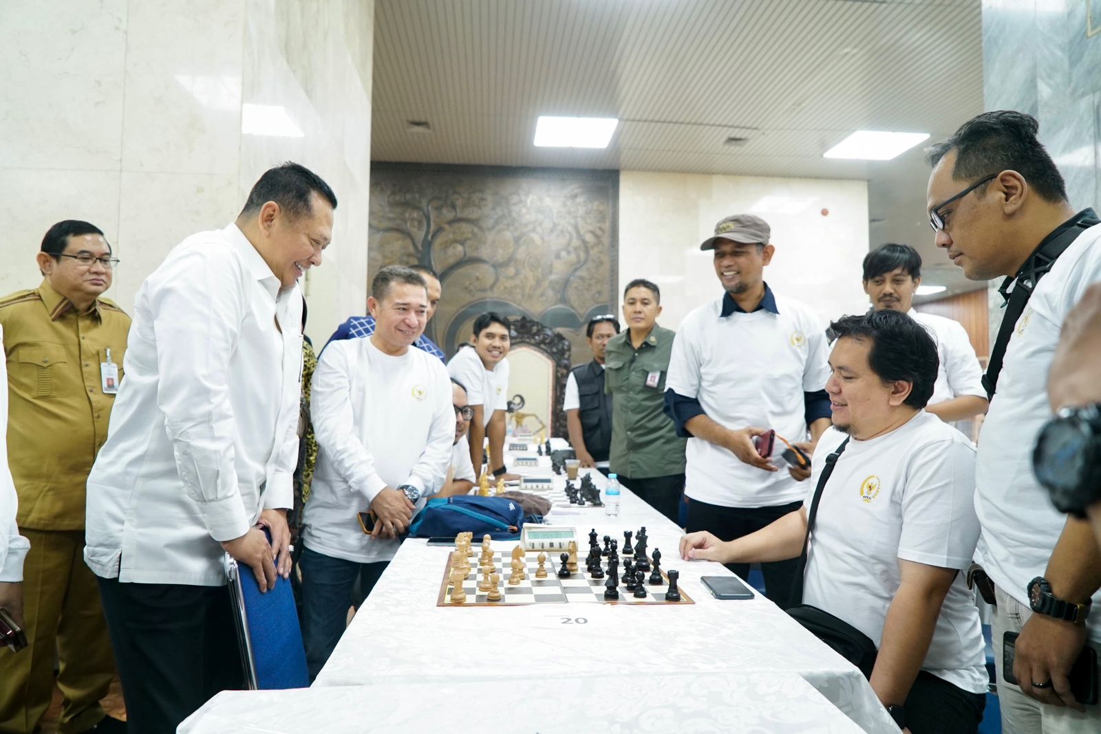 Ketua MPR RI Gelar Turnamen Catur Antar Wartawan Tingkat Nasional