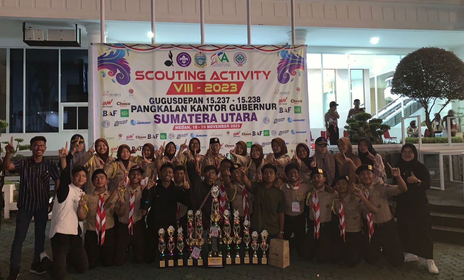 Pramuka MAPN 4 Medan Raih Juara Umum Lomba Scouting Activity Ke-VIII 2022