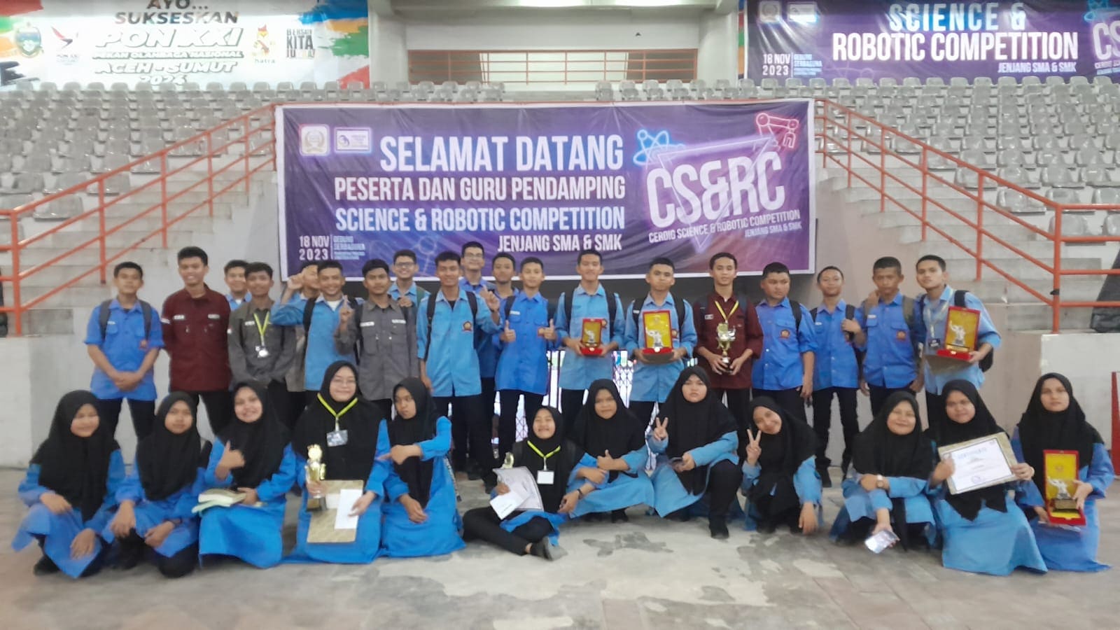 Darul Mursyid Raih Prestasi Science & Robotic Competition Tingkat Sumut 2023