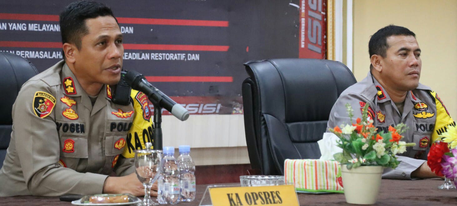 Kapolres P. Siantar Tekankan Kurangi Pergerakan Aksi Balap Liar